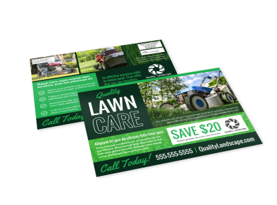 Lawn Care EDDM Postcard Template 7wvzeeep6j preview
