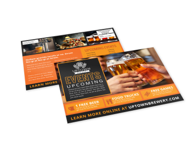 Pub Restaurant EDDM Postcard Template 1ul2bgcbl9 preview