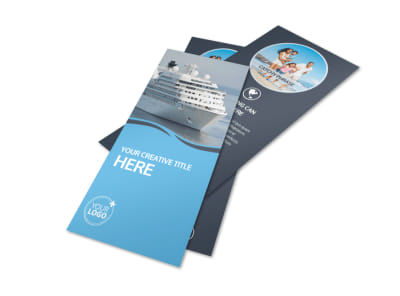 Cruise Ship Travel Flyer Template 2 preview