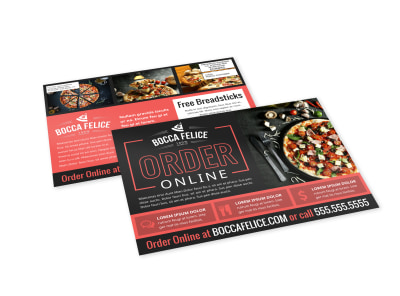 Order Online Restaurant EDDM Postcard Template w4wec4283z preview