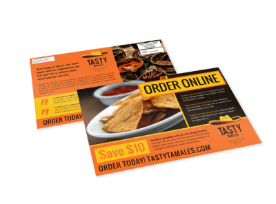 Order Online Restaurant EDDM Postcard Template y3abbrnugs preview