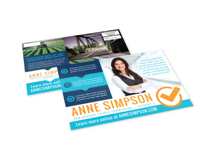Just Listed Real Estate EDDM Postcard Template vl6wpr57ye preview