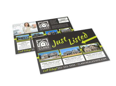 Real Estate EDDM Postcards Template Preview