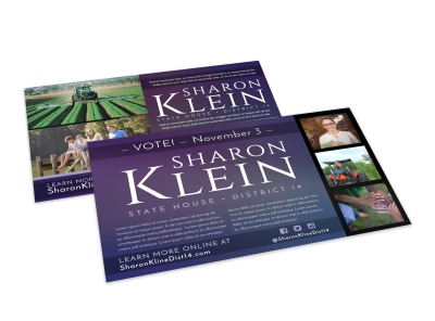 Political Campaign Postcard Template y45wmtan3h preview