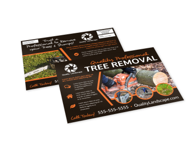 Tree Removal EDDM Postcard Template hlex224gic preview