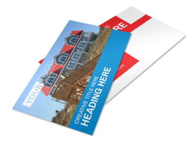 Villa Rental Postcard Template 2 preview