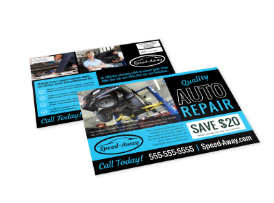 Auto Repair EDDM Postcard Template xhqb7hq8cd preview