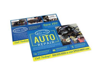 Auto Repair EDDM Postcard Template goikhus1by preview
