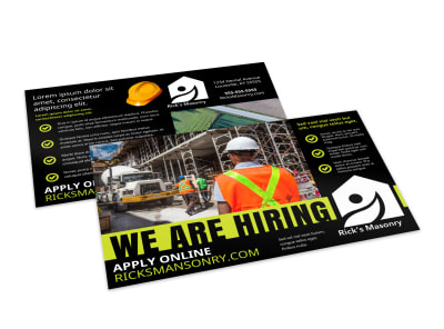Now Hiring Postcard Template k3g3b30vhc preview