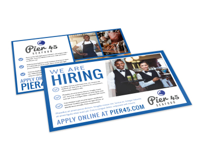 Now Hiring Postcard Template b37m143mds preview