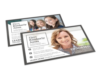 Political Endorsement Postcard Template sualw5ncp0 preview