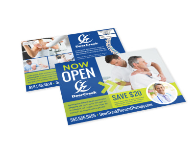 Physical Therapy EDDM Postcard Template ehn0levijh preview