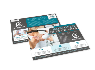 Physical Therapy EDDM Postcard Template ao2pfm6me5 preview