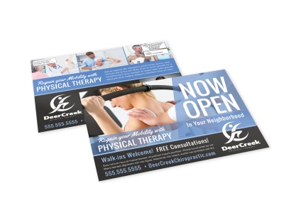 Physical Therapy EDDM Postcard Template f68hio26hw preview