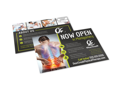 Physical Therapy EDDM Postcard Template jbyqf796i1 preview