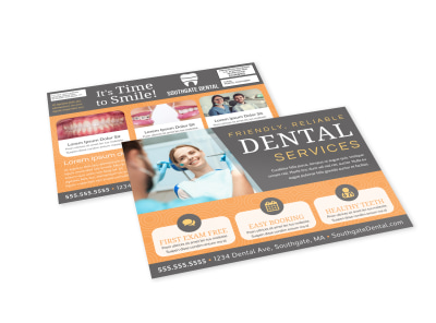 Services Dental EDDM Postcard Template j66oxyrjbx preview