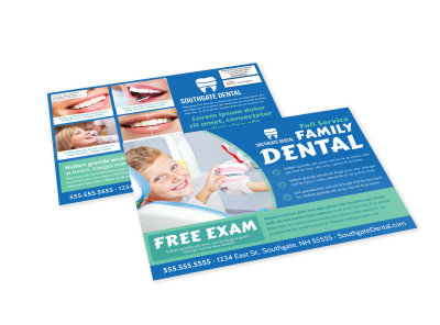 Services Dental EDDM Postcard Template c2zaxmbx1p preview