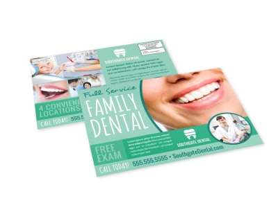 Services Dental EDDM Postcard Template 67r2o4umos preview