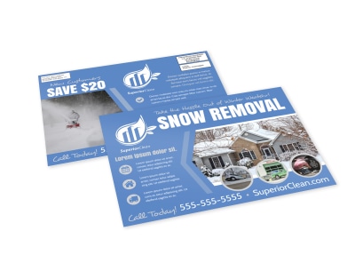 Snow Removal EDDM Postcard Template 1e1lzffsc0 preview