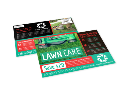 Lawn Care EDDM Postcard Template tyw4e1ffci preview