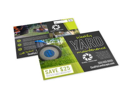 Lawn Care EDDM Postcard Template w2ubg1thie preview