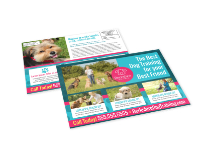 Dog Training EDDM Postcard Template 9zarn0nqth preview