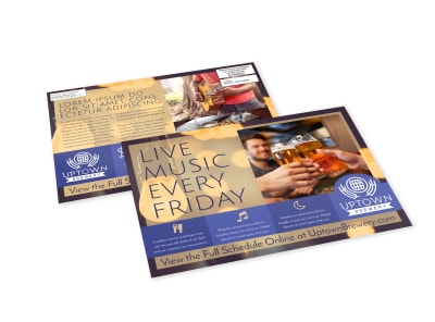 Brewery EDDM Postcard Template ulnur96735 preview