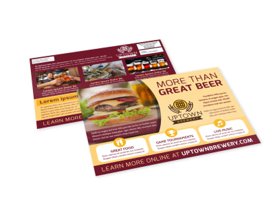 Brewery EDDM Postcard Template sgxbuc9xh8 preview