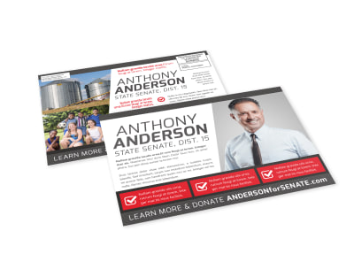 Political Campaign EDDM Postcard Template eqfp2ded67 preview