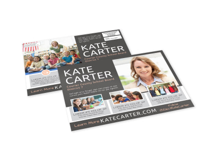 Political Campaign EDDM Postcard Template j93ax3estn preview