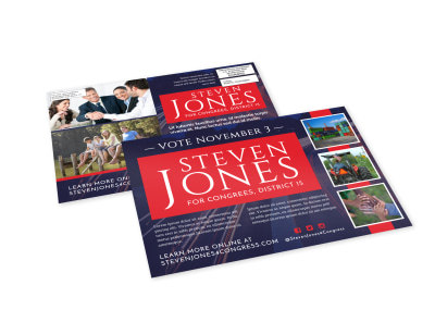 Political Campaign EDDM Postcard Template 8vttjjmq4w preview