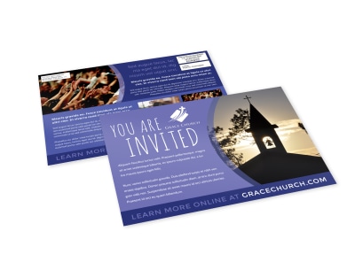 Join Us Church EDDM Postcard Template arxjdviq0u preview