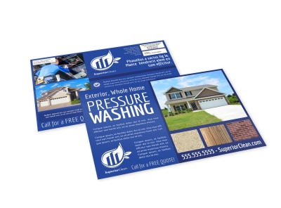 Pressure Washing EDDM Postcard Template js7khwi8yv preview