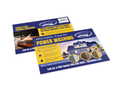 Pressure Washing EDDM Postcard Template 1s0m3nab4w preview