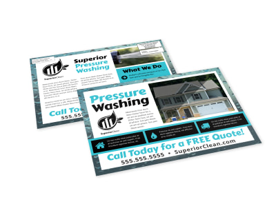 Pressure Washing EDDM Postcard Template 4f4ezcib0i preview