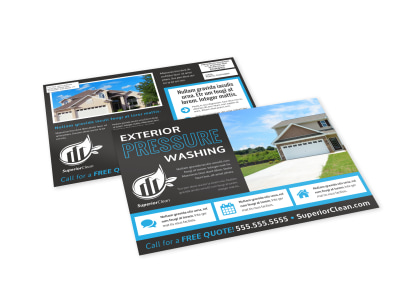 Pressure Washing EDDM Postcard Template fgtwnu3qst preview