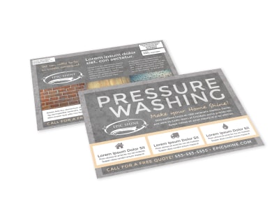Pressure Washing EDDM Postcard Template ccqyh88vy8 preview