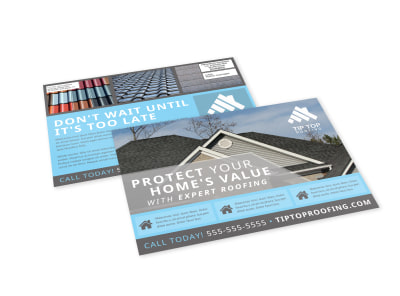 Roofing EDDM Postcard Template gm29jy85oo preview