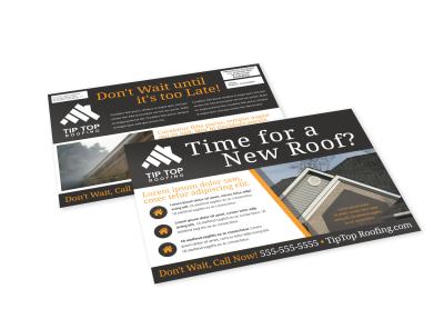 Roofing EDDM Postcard Template yssufubkgf preview