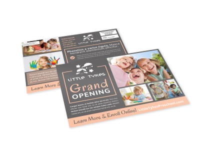 Daycare Grand Opening EDDM Postcard Template 7vczckzknu preview