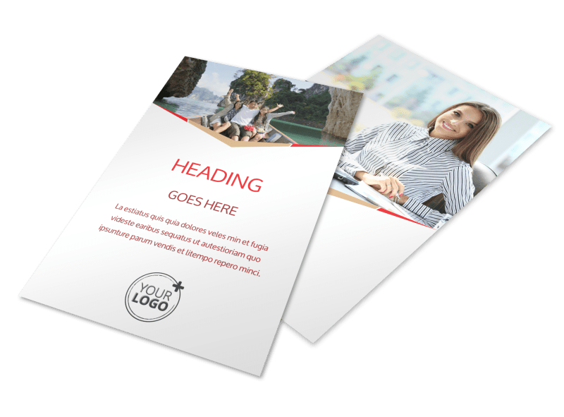Leading Travel Agents Flyer Template Preview 1