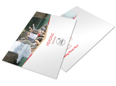 Travel Agency Postcard Template preview