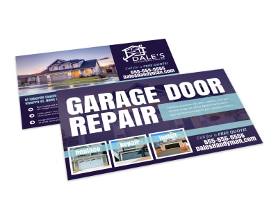 Garage Door Repair Postcard Template 2m7jf9wl39 preview