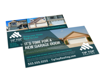 Garage Door Repair Postcard Template kgnu7epdc1 preview
