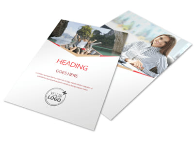 Travel Agency Flyer Template preview