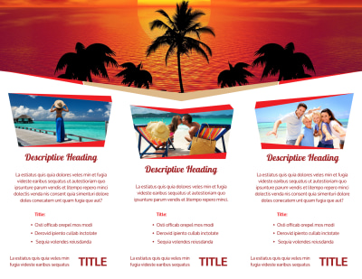 Leading Travel Agents Brochure Template Preview 2