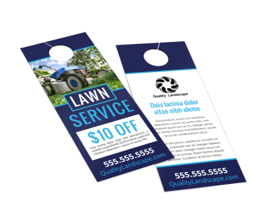 Lawn Care Door Hanger Template u1drokv2tr preview