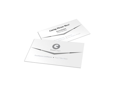 Generic Business Card Template 2788 preview