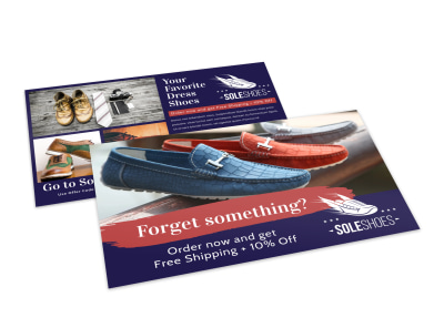 Cart Abandonment Ecommerce Postcard Template zx8zk7eofx preview