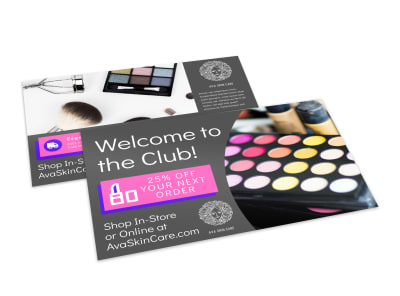 Welcome Ecommerce Postcard Template 0ruyeh3fjs preview